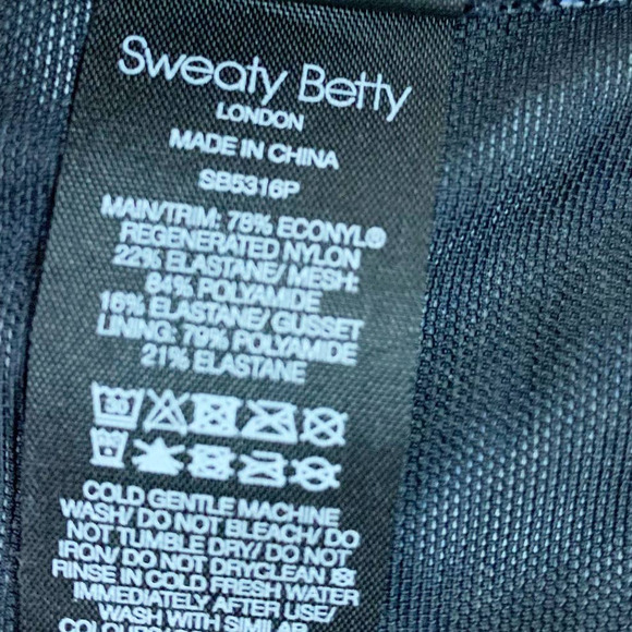 Sweaty Betty Women’s Wave Swimsuit in Blue Snake Print Size Small - Picture 6 of 7